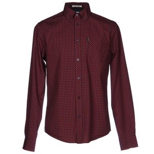 Ben Sherman Long-Sleeve Classic Gingham Shirt
